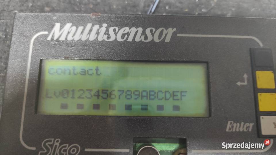 Multisensor SICO mazowieckie Warszawa sprzedam