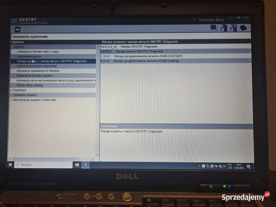 Star Diagnosis Dysk Mercedes Diagnostyka Xentry Gorzów Wielkopolski