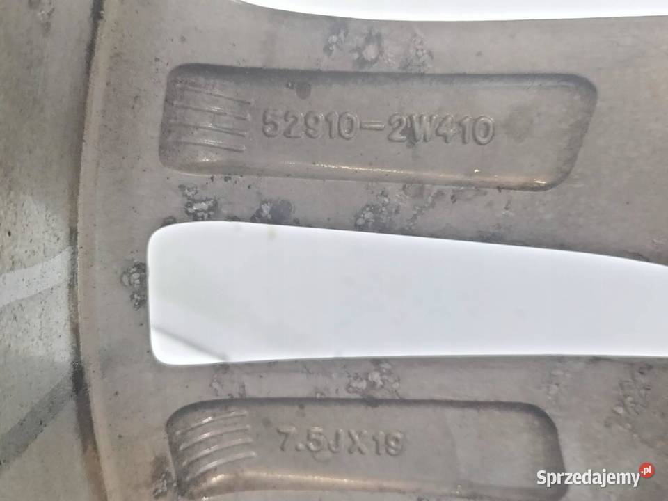 FELGA ALUMINIOWA R19 5X1143 ET495 OC67MM 75JX19 Samochodowe