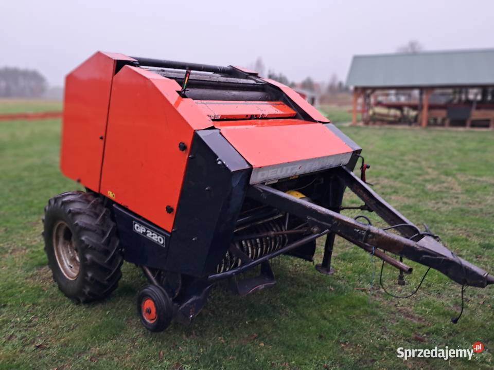 Prasa belująca deutzfahr GP220 bewielkie koła Suchowola