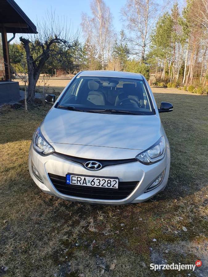 Hyundai i20 II 12 12 benzyna 86KM i20 łódzkie Silniczka