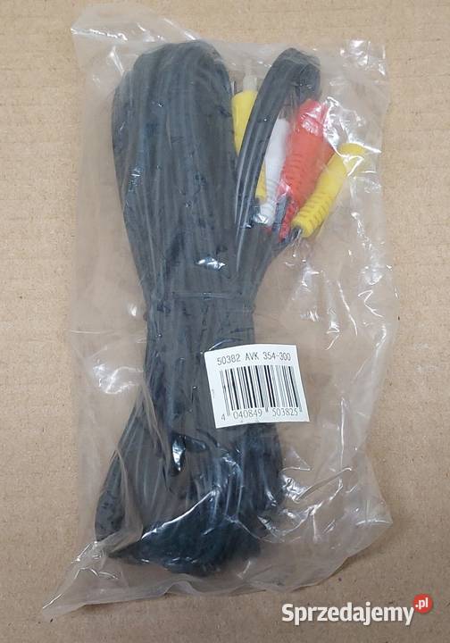 50382 GOOBAY KABEL PRZEDŁUŻACZ CHINCH 3X RCA NA Układ elektryczny dolnośląskie Mielęcin
