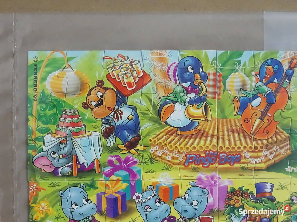 Stare Puzzle Kinder Surprise Ferrero 1999 Biłgoraj