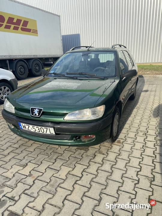 Peugeot 306 16 benzyna długie opłaty OC i PT zielony mazowieckie Bednary