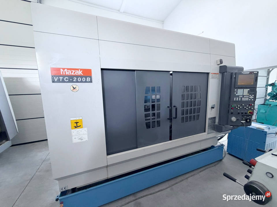 Frezarka CNC MAZAK VTC 200 B 20 oprawek sondy