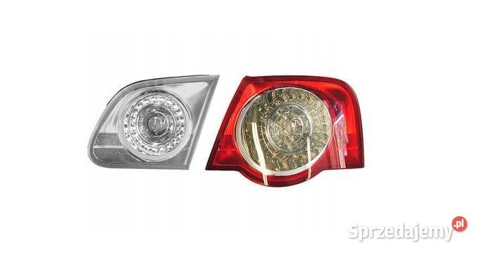 Volkswagen Passat B6 0510 Lampa tylna zewnętrzna prawe Łódź