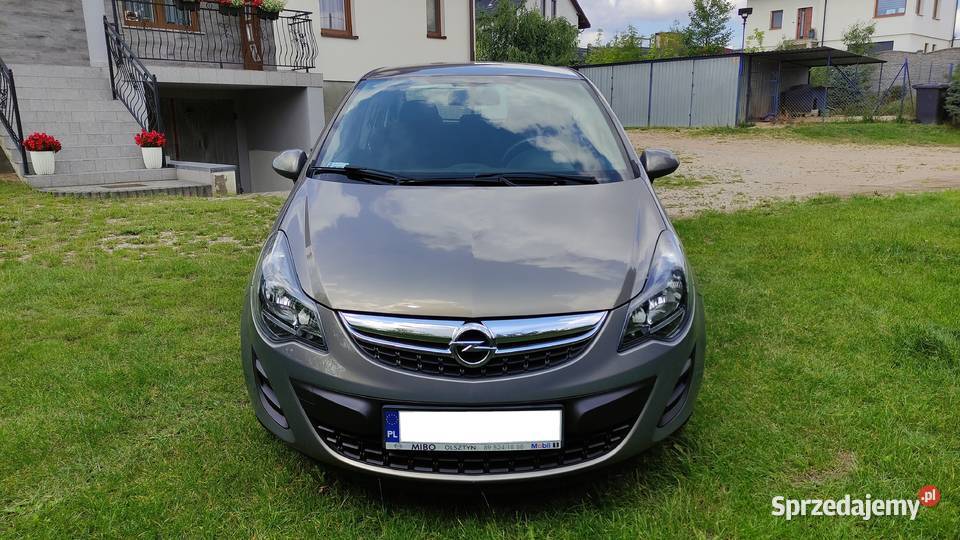 Opel Corsa D fl 12 86 LPG 2013r 5 drzwi warmińsko-mazurskie Nowe Miasto Lubawskie