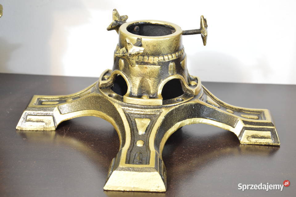 stary żeliwny STOJAK pod choinkę niemiecki Jastrzębie-Zdrój