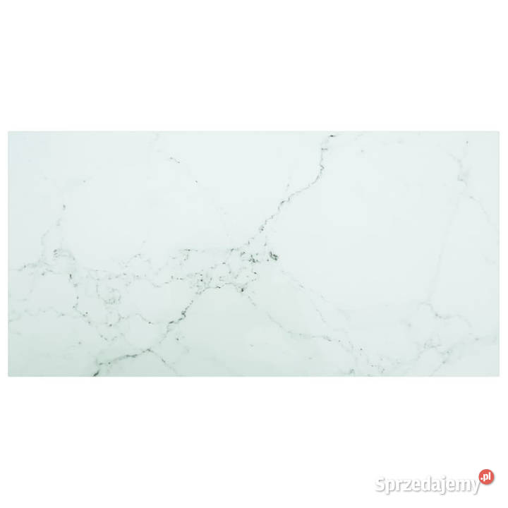 Blat stołu biały 100x50 6 mm szkło ze wzorem Warszawa