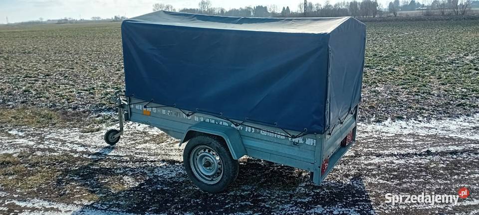 Przyczepka TEMA Świdnik DMC 750 Plandeka lubelskie Modryń