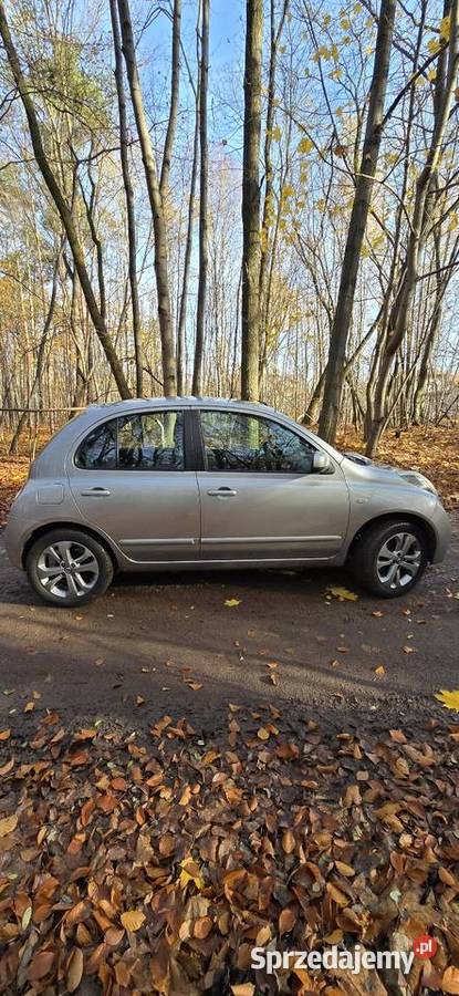 Nissan Micra K12 14 benzyna 2010 r Zadbana elektryczne lusterka Łódź