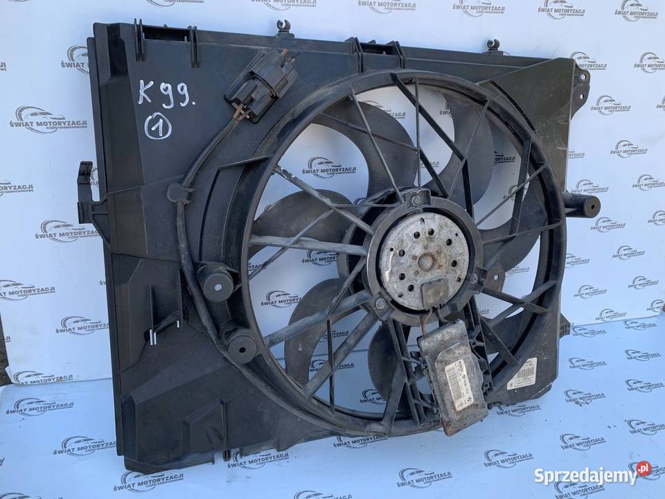 BMW E91 LIFT 09r wentylator chłodnicy 7563259 Kielce sprzedam