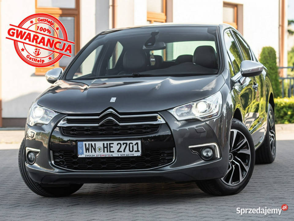 Citroen DS4 16eHDI 115 Manual Full Super Stan Rok produkcji 2015 mazowieckie Zwoleń