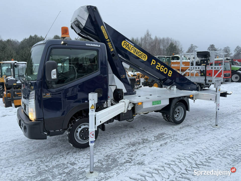 Nissan Cabstar Zwyżka Podnośnik Koszowy Motoryzacja Widełki