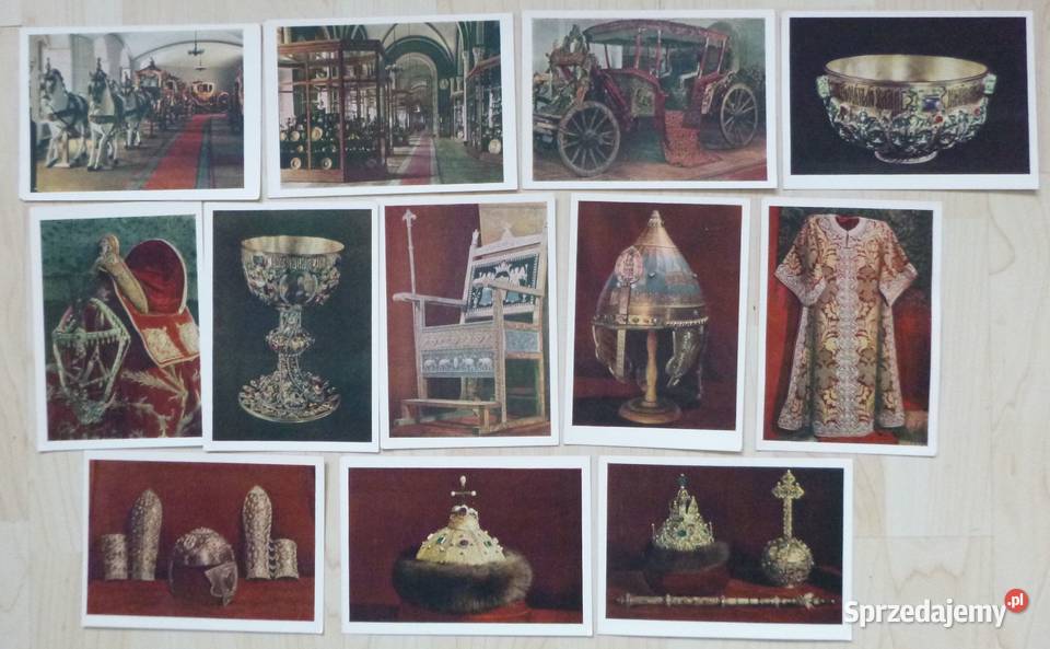 Pocztówki rosyjskie 1956 12 Zbrojownia Kremla