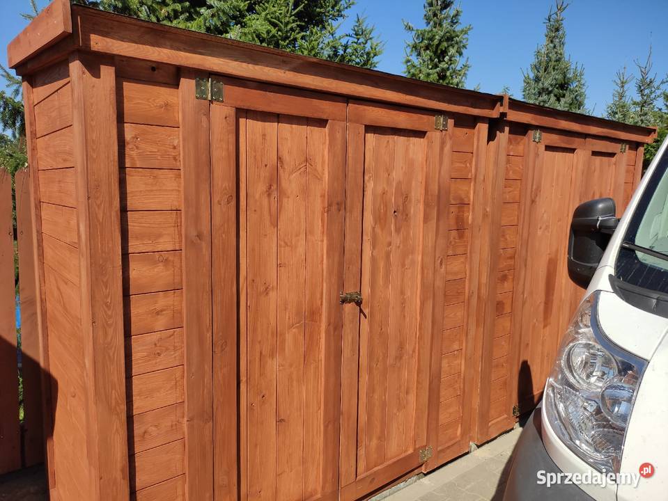 Domek ogrodowy narzędziowy drewutnia
