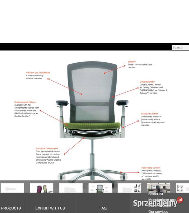 Knoll Life Chair Projektant Foster Partners 6 Warszawa