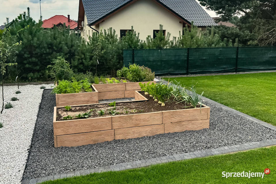 Grządka podwyższona Warzywnik betonowy 305 x 305 Poznań