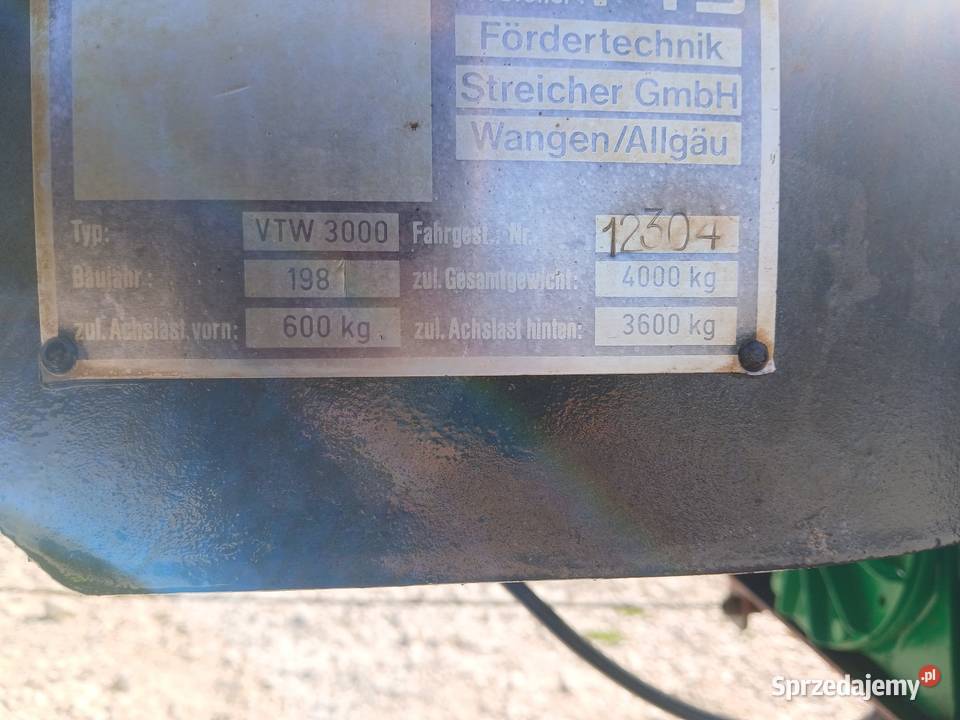 Beczka asenizacyjna 3000l z Niemiec Nowy Korczyn