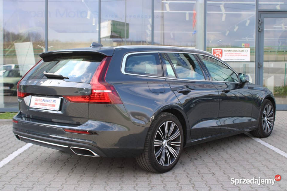 Volvo V60 2019r Skóra Automat FullLED VAT23 śląskie Bielsko-Biała