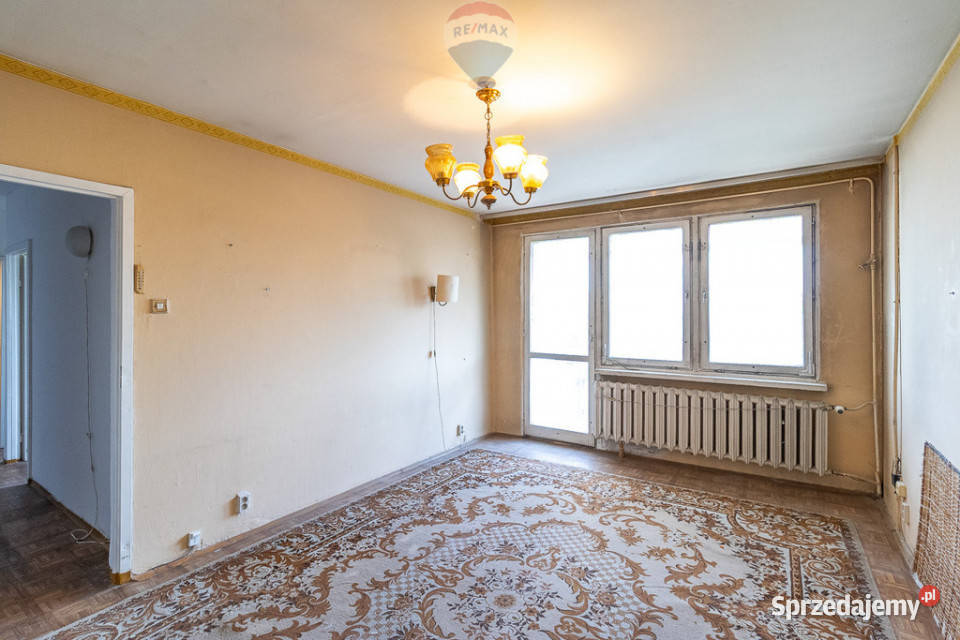 2 pokoje z balkonem na Bałutach pod remont 51.39m2 Łódź