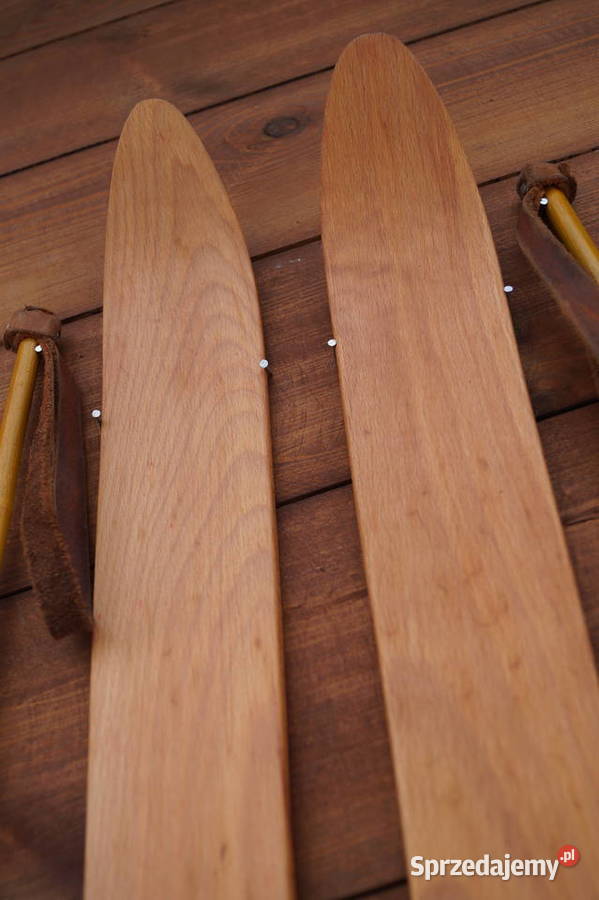 Stare narty dziecięce 90 kijki Pruchnik