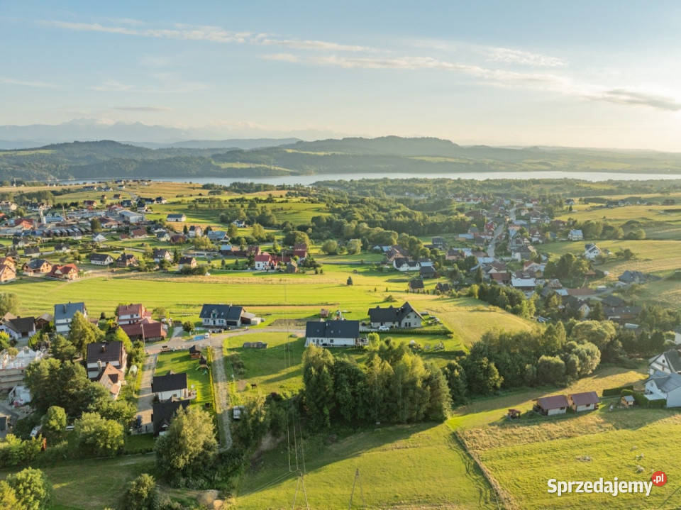Działka budowlana kluszkowce zdrojowa 787 m mpzp
