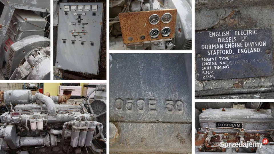 Agregat Generator Prądotwórczy 2x 330kVA DORMAN Ząbkowice Śląskie