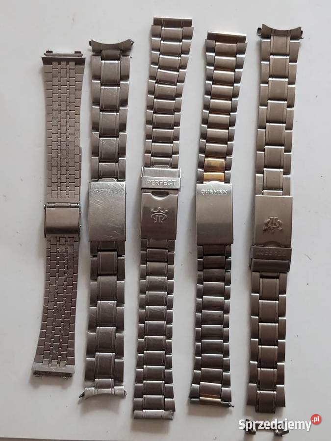 BRANSOLETY I PASKI DO ZEGARKÓW 86 SZTUK zachodniopomorskie Szczecinek sprzedam