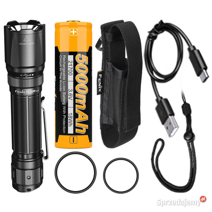 Latarka taktyczna LED Fenix TK20R V20 czarna mazowieckie sprzedam