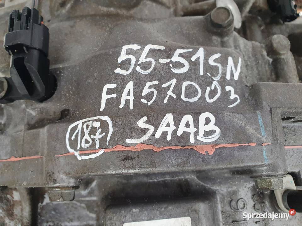 Saab 95 95 19 TiD SKRZYNIA BIEGÓW 5551SN Chełm
