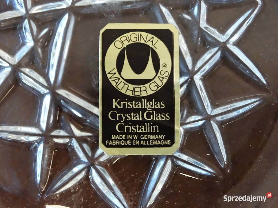 Kryształowa miseczka salaterka Walther Glas Biłgoraj sprzedam