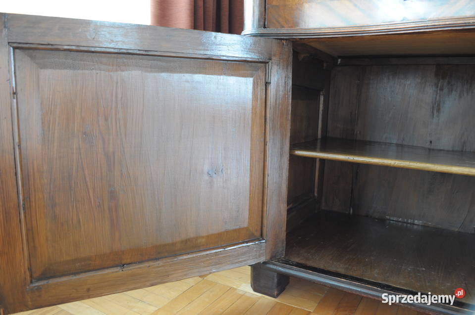 Kredens antyk Ludwik Filip mahoń koniec XIX w