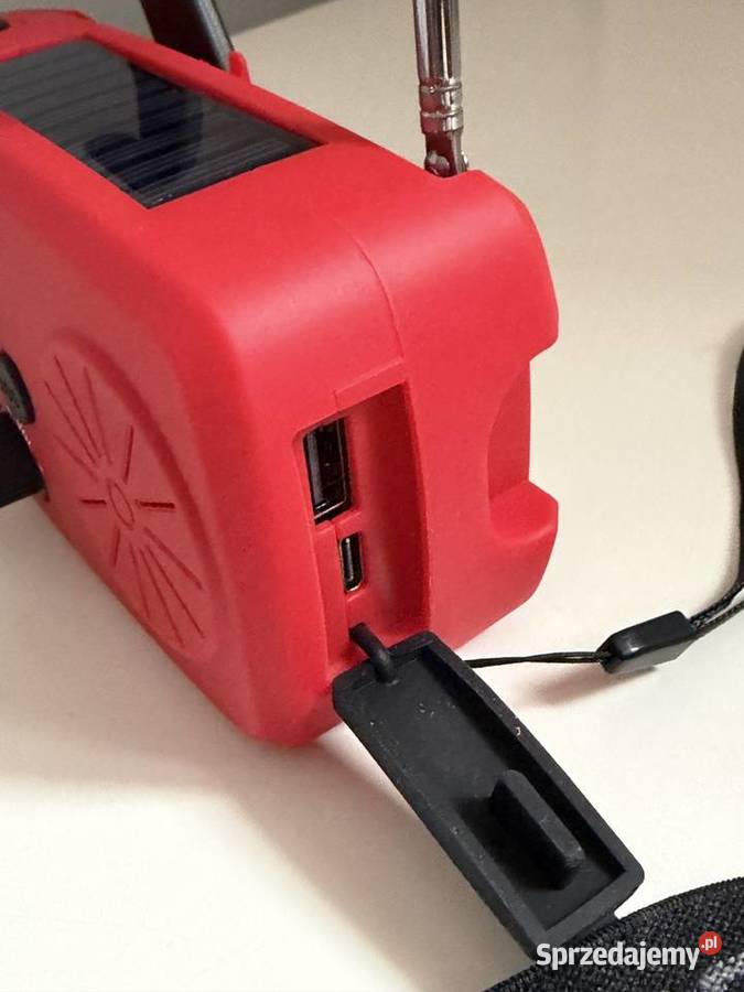 Zestaw Survivalowy radio solarne lampa czołowa opolskie Praszka