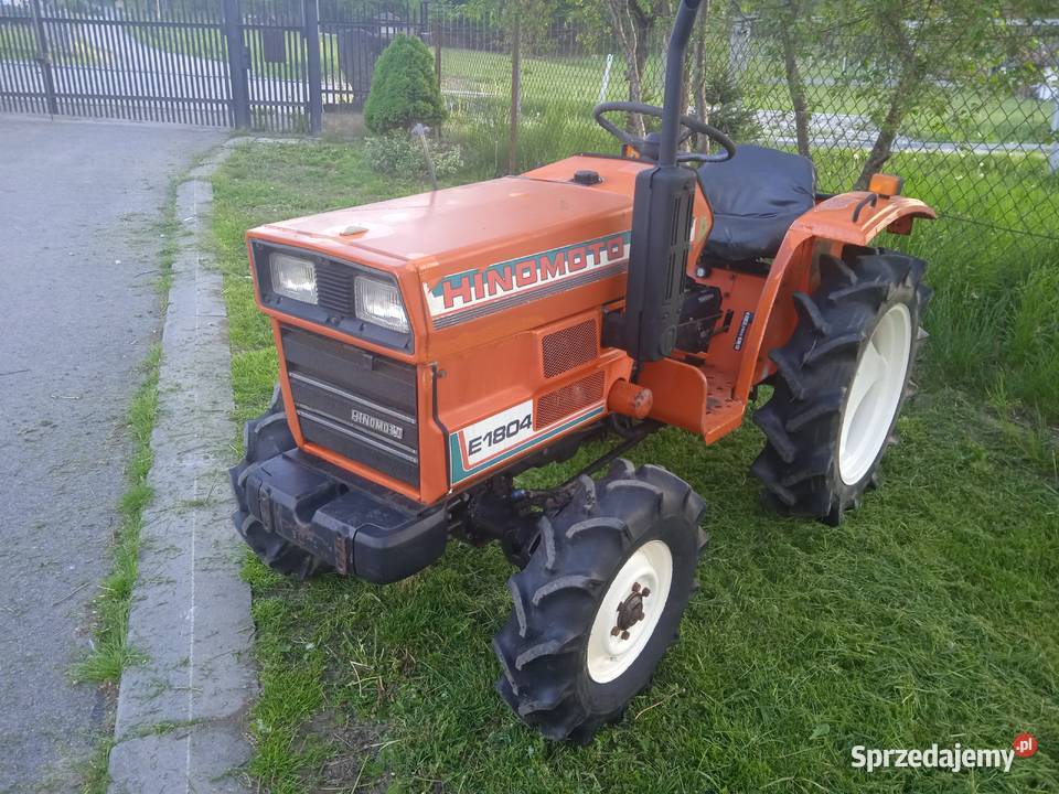 Traktor 4x4 hinomoto e1804 3cylindrowy małopolskie Sękowa