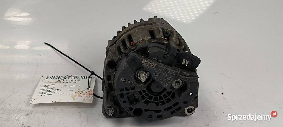 ALTERNATOR VOLKSWAGEN TOURAN 03C903023 Pozostałe