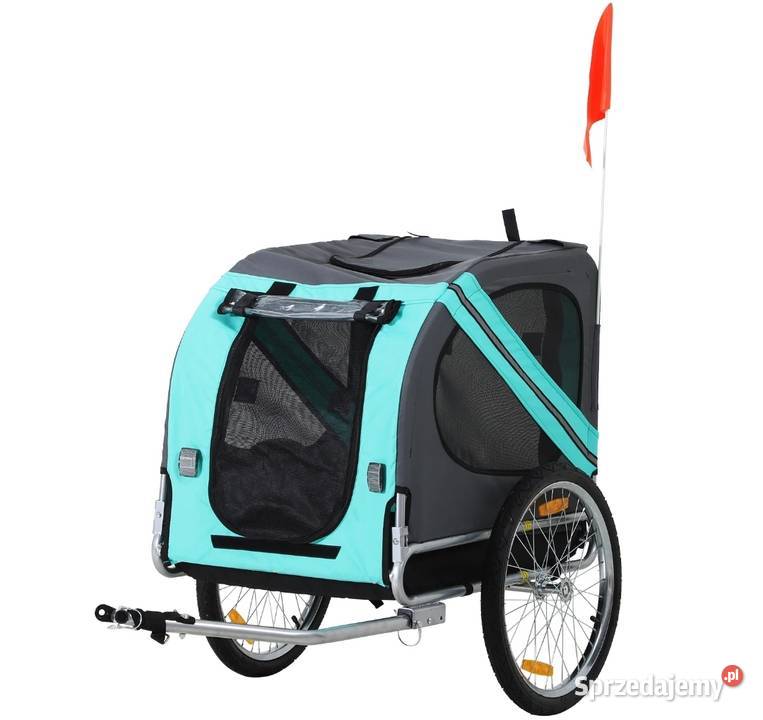 Przyczepa rowerowa dla psa wodoodporna riksza wózek