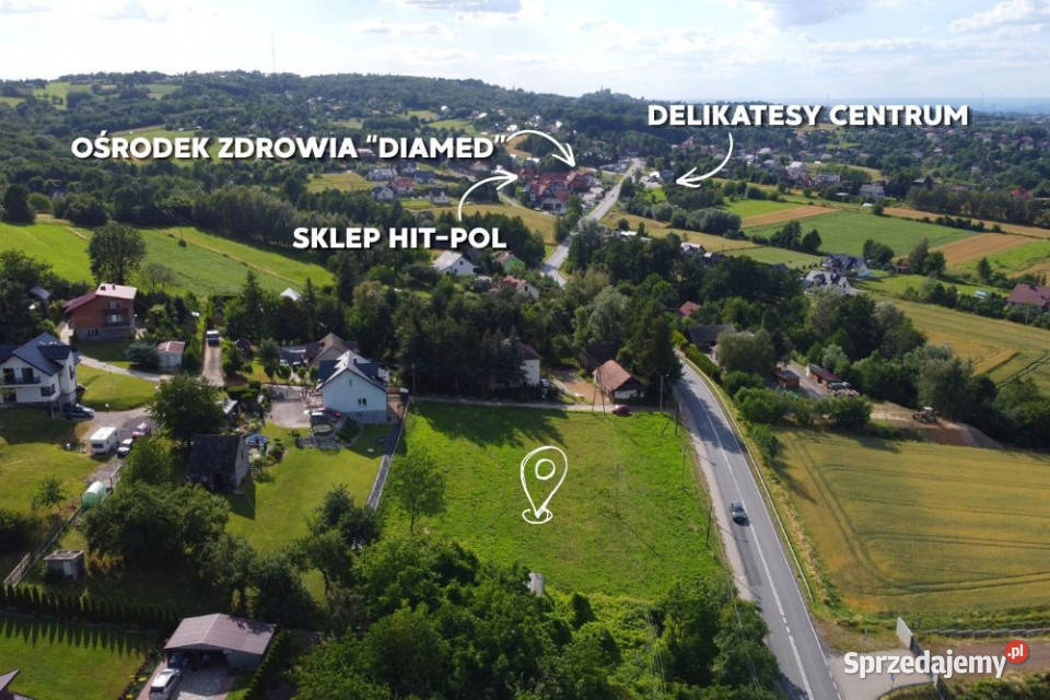 Działka budowlana WIDOKOWA Łazany Gmina