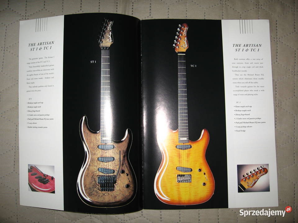 Godin guitars catalog katalog gitar pomorskie Kępice