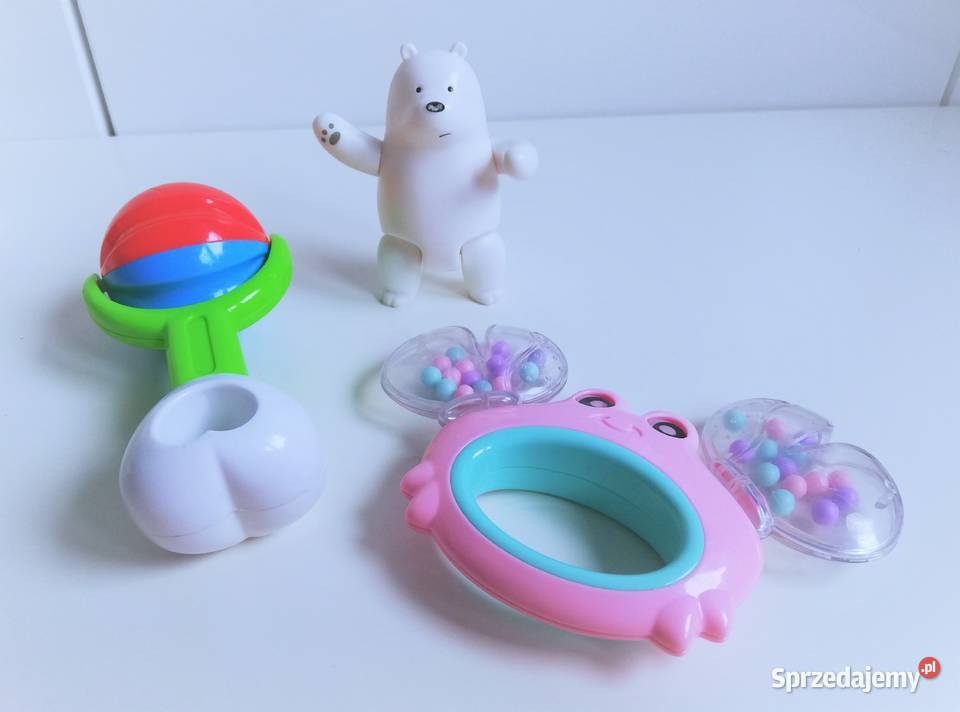 Grzechotki 3 sztuki Dla niemowląt