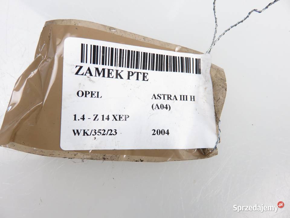 ZAMEK PRAWY TYLNY OPEL ASTRA III 13128116 Zamki, wkładki i kluczyki małopolskie