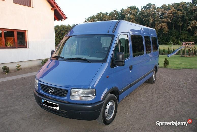 Opel Movano Maxi 6 osobowy wielkopolskie Leszno
