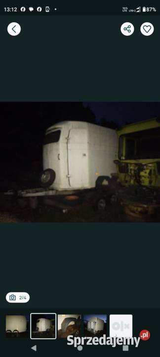 Dach do przyczepy konnej Westfalia Strzelce Opolskie sprzedam