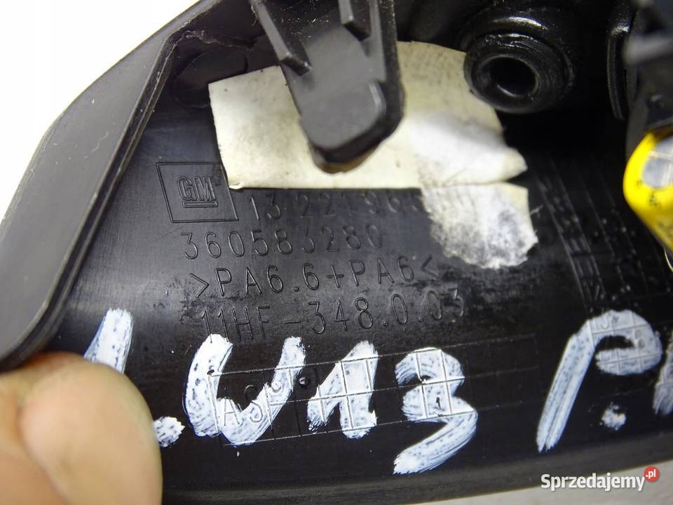 GŁOŚNIK OSŁONA TRÓJKĄT LUSTERKA PRAWY PRZÓD OPEL