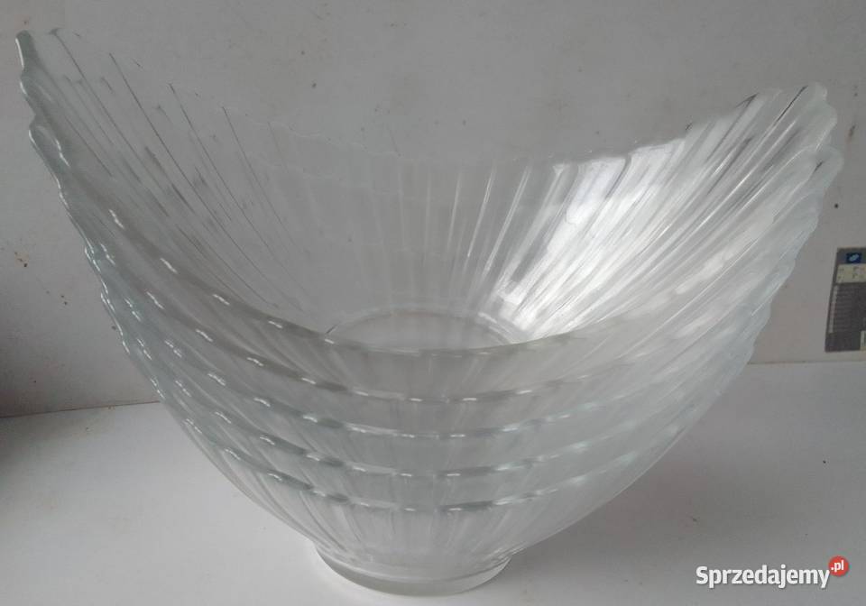 Salaterka Miseczka szklana łódka ARC FRANCE Porcelana i szkło zachodniopomorskie Rewal
