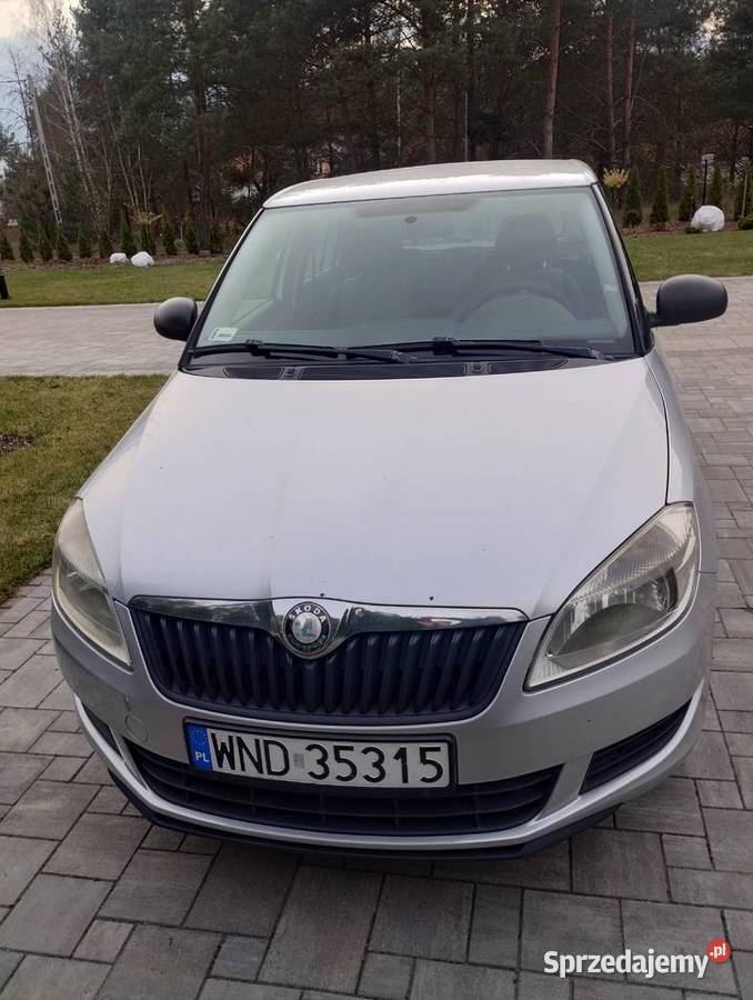 Skoda Fabia COMBI 16 TDI DPF 2010 Srebrna Leoncin