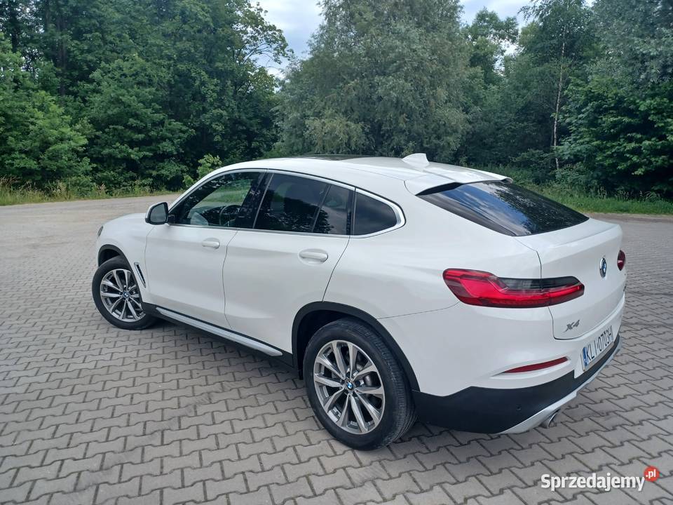 BMW X4 bezwypadek xDrive30i 4x4 xLine Rok produkcji 2019 Limanowa sprzedam