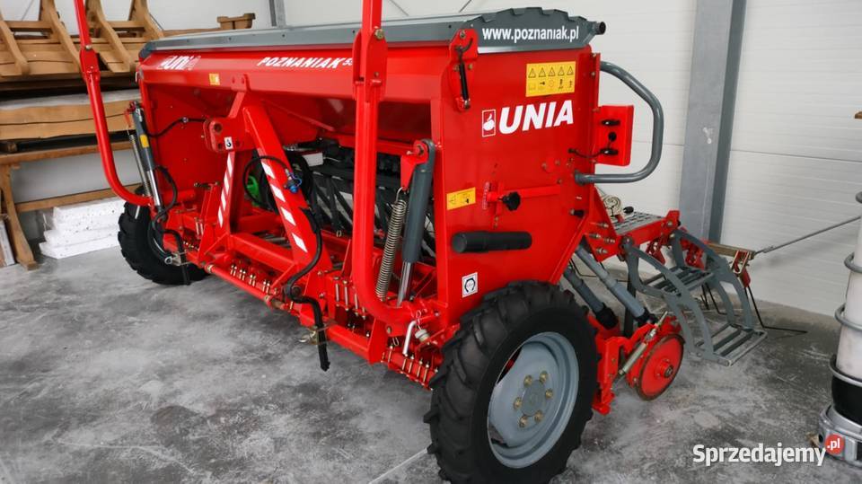 Siewnik zbożowy Unia Poznaniak 5503 z 2020 roku Łuków