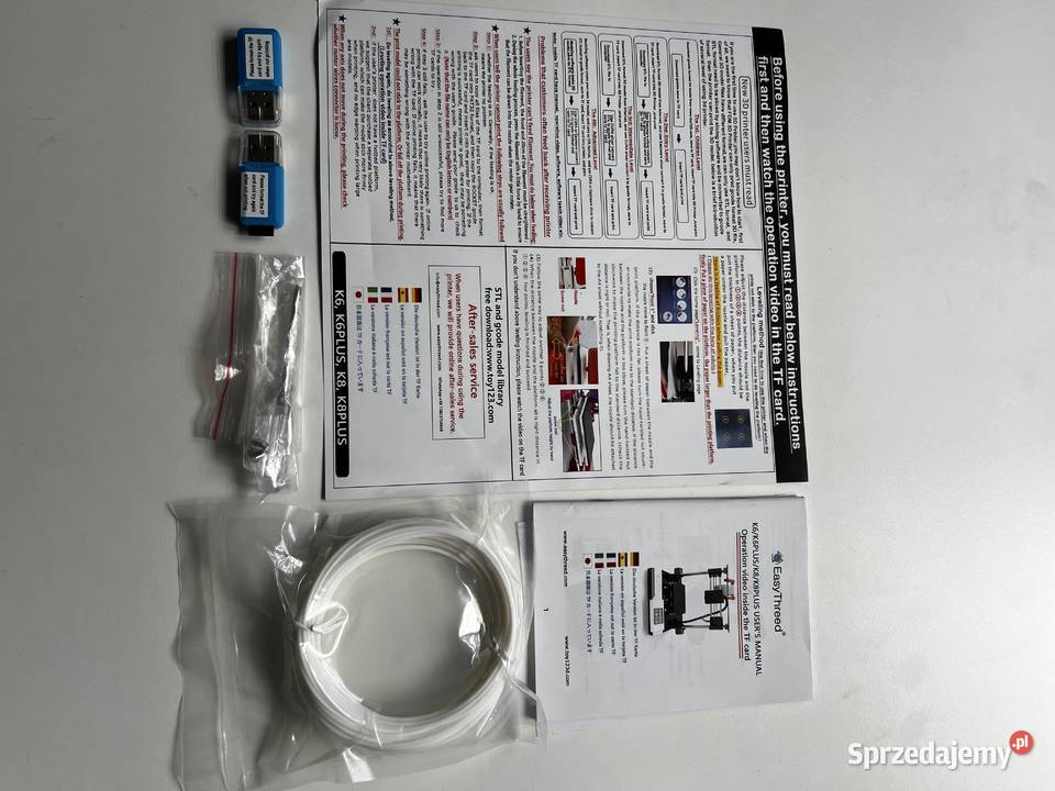 Drukarka 3D EasyThreed K6 przestrzeń robocza Produkcja Aleksandrów Łódzki sprzedam