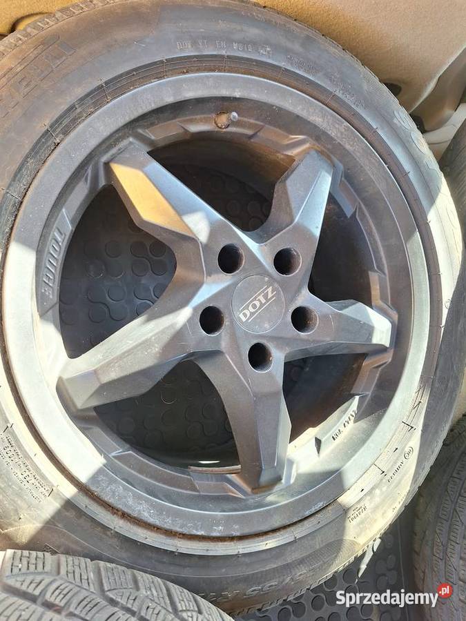 Felgi Dotz 5x112 R17 z oponami zimowymi Pirelli Łódź